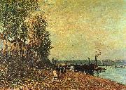 Alfred Sisley The Tugboat China oil painting reproduction